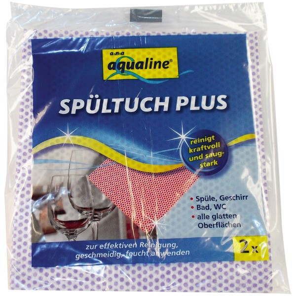 aQualine Spültuch Plus 9006-02058 2 St./Pack.