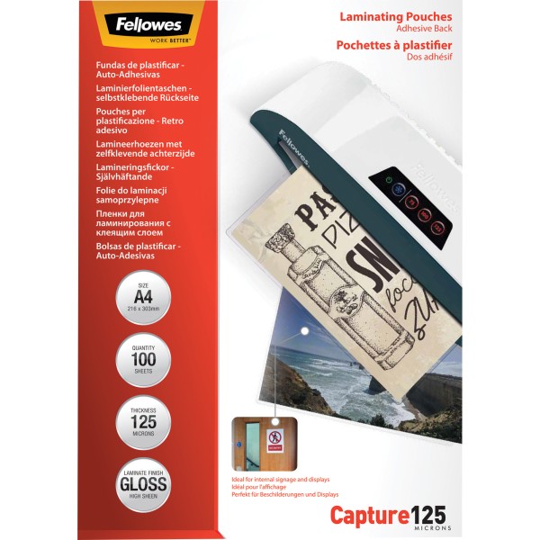 Fellowes Laminierfolie 5328901 DIN A4 100 St./Pack.