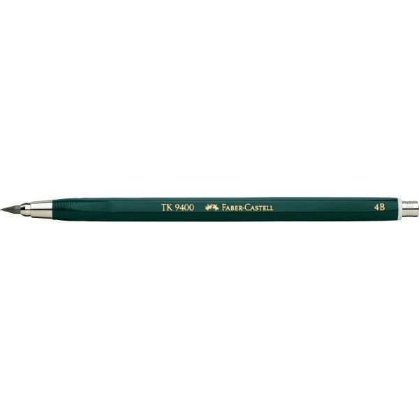 Faber-Castell Fallminenstift TK 9400 139404 4B dunkelgrün