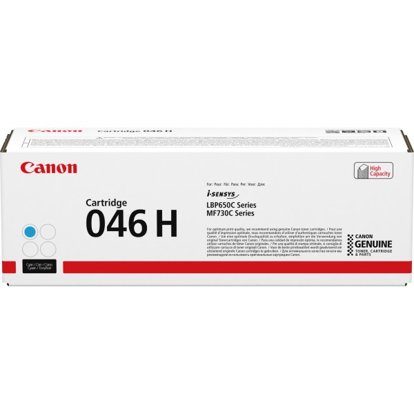 Canon Toner 1253C002 CRG 046 HC hohe Kapazität 5.000Seiten cyan