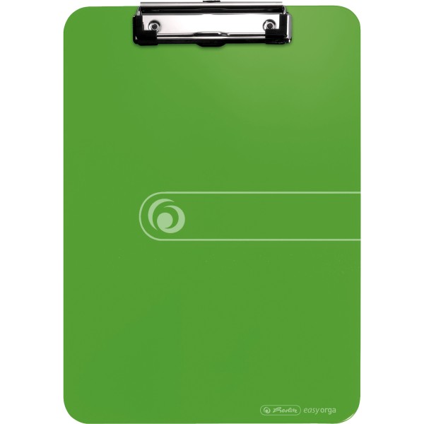 Herlitz Klemmbrett 11226610 DIN A4 PS opak apfel