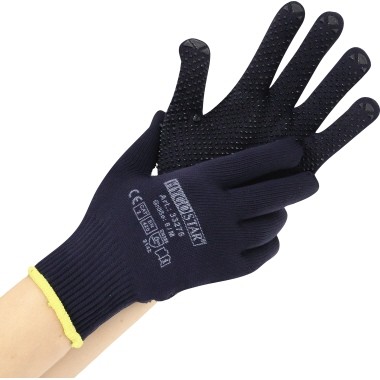 HYGOSTAR Arbeitshandschuh PEARL 33275 Baumwolle/Nylon M bl 12Paar
