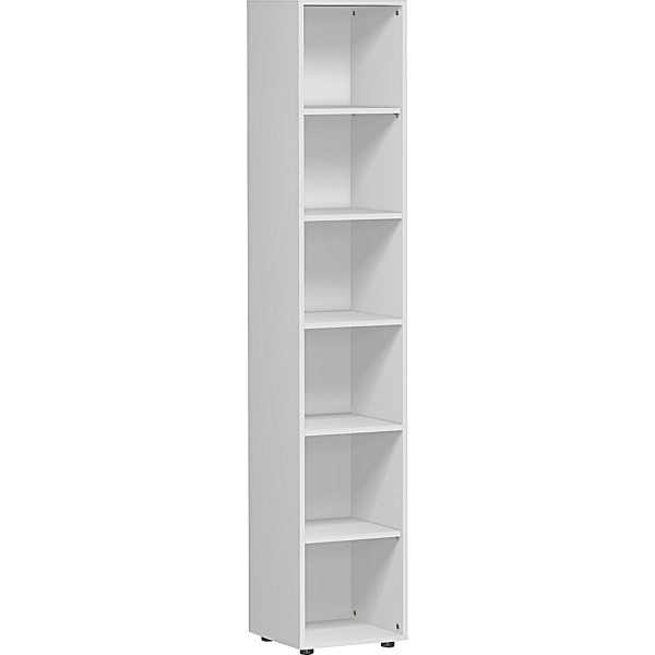 Geramöbel Regal Flex S-346001-L 6OH 6Böden 400x2.160x400mm l.grau