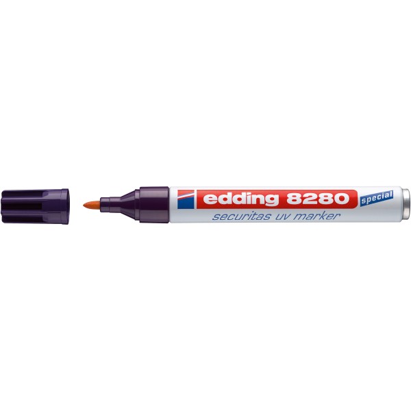 edding Uv-Marker 8280 4-8280100 farblos Schaft weiß