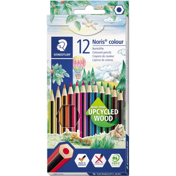 STAEDTLER Farbstift Noris colour 185 C12 f. sortiert 12 St./Pack