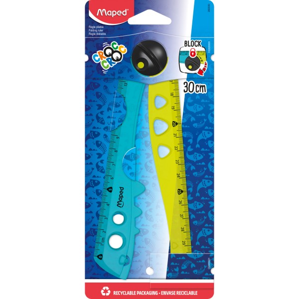 Maped Klapplineal Croc Croc 282030 30cm