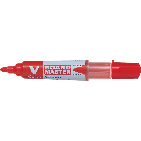 PILOT Whiteboardmarker V BOARDMASTER BEGREEN 5080702 rot