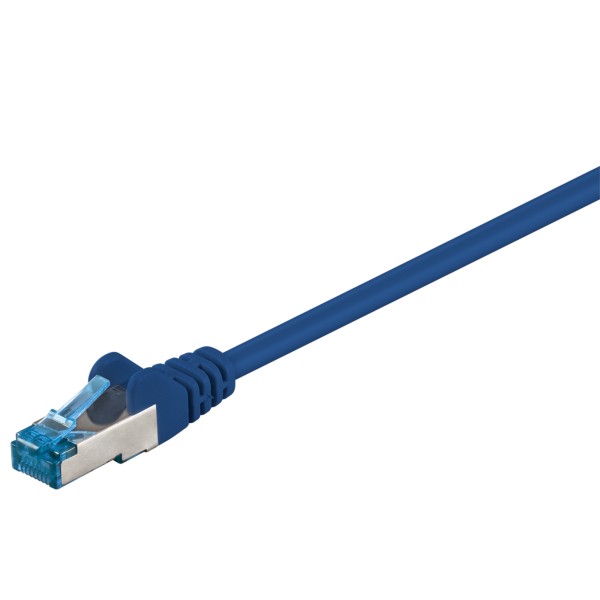 Goobay Netzwerkkabel 93656 CAT 6a 0,5m bl