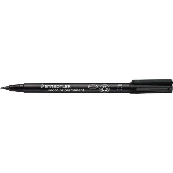 STAEDTLER Folienstift Lumocolor 313-9 0,4mm permanent schwarz