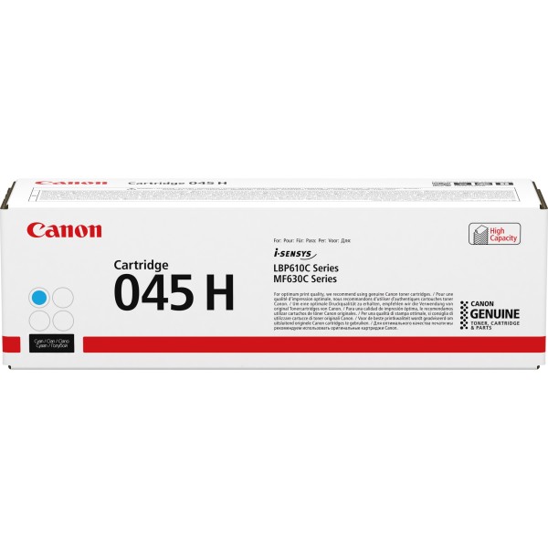 Canon Toner 1245C002 CRG 045 HC hohe Kapazität 2.200Seiten cyan