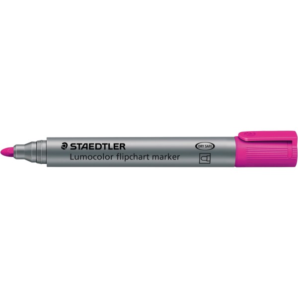 STAEDTLER Flipchartmarker Lumocolor 356-20 2mm Rundspitze pink