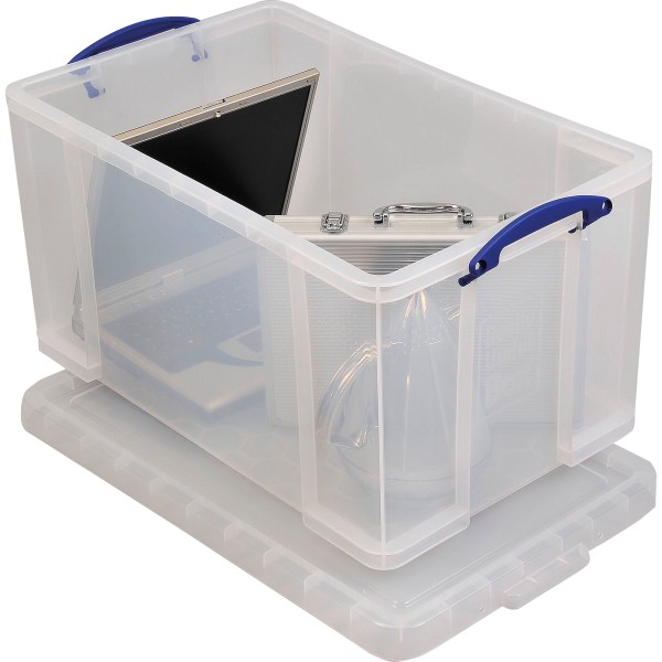 Really Useful Box Archivbox 84C 44x38x71cm 84l transparent