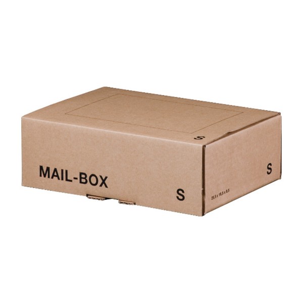 smartboxpro Versandkarton MAIL-BOX 00069029 249x175x79mm S braun