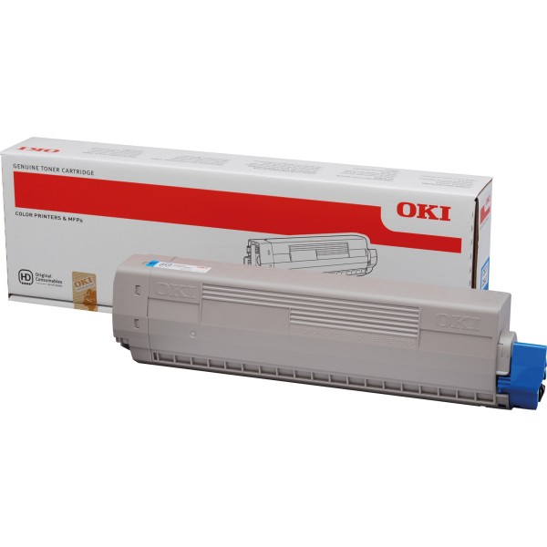 OKI Toner 44844507 10.000Seiten cyan