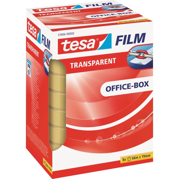 tesa Klebefilm tesafilm 57406-00002 19mmx66m tr 8 St./Pack.