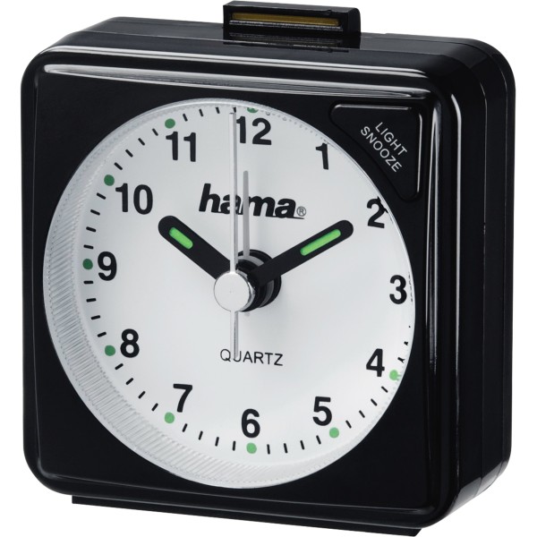 Hama Reisewecker A50 00186329 schwarz