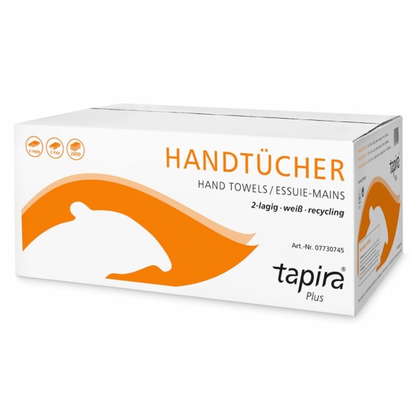 tapira Papierhandtuch Plus 07730751 2lagig 25x33cm ws 20x140Bl.
