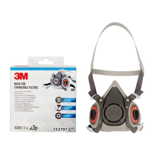 3M Maskenkörper 6200PRO Medium