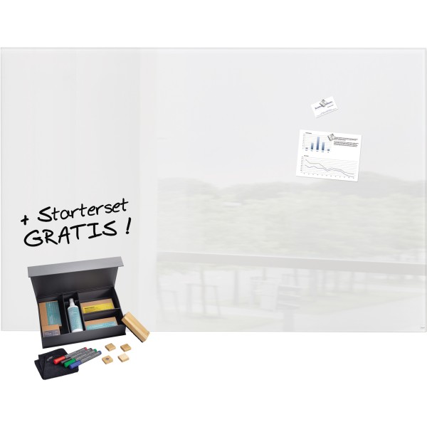 SIGEL Whiteboard Artverum SF479 Bundle GL220 + Zugabe