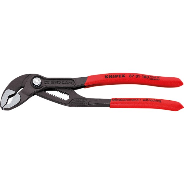 KNIPEX Wasserpumpenzange Cobra 87 01 180 180mm Spannweite 36mm