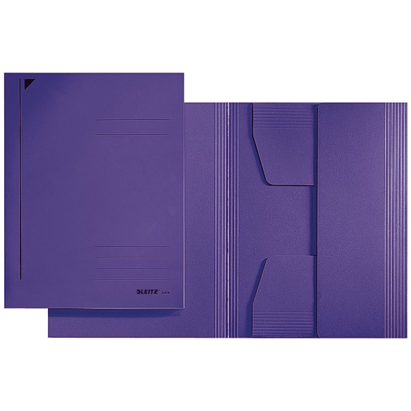 Leitz Jurismappe 39240065 DIN A4 3Klappen Karton violett