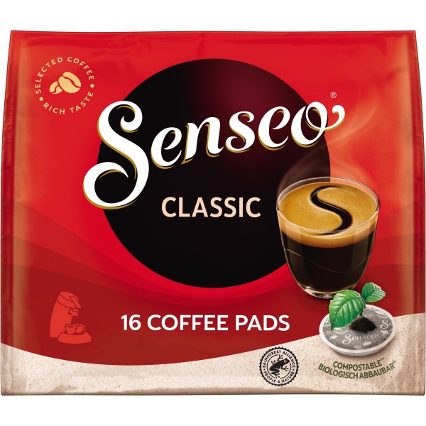 Senseo Kaffeepad Klassisch 4051952 16 St./Pack.