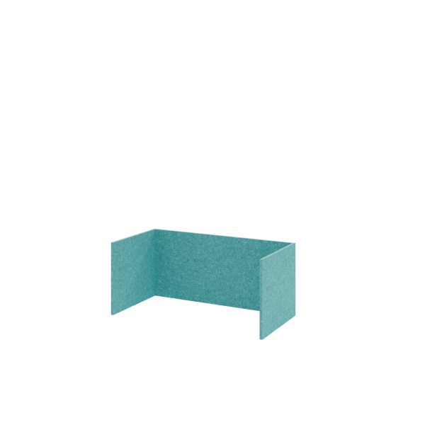Hammerbacher Filzeinschub FlexWall 80cm 1OH türkis