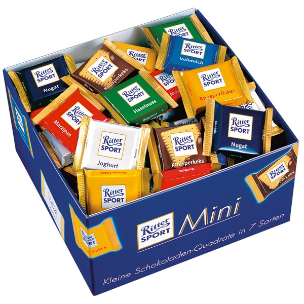 Ritter Sport Schokolade Mini 249584 84 St./Pack.