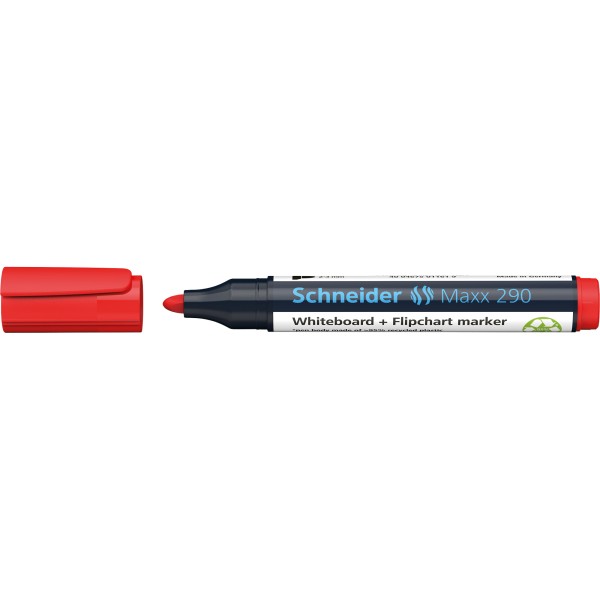 Schneider Boardmarker Maxx 290 129002 1-3mm Rundspitze rot