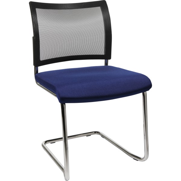 TOPSTAR Besucherstuhl Visit NV490 G260 20 Freischwinger blau