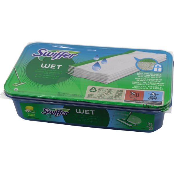 Swiffer Feuchttuch WET 09650108 21x28cm 24 St./Pack.