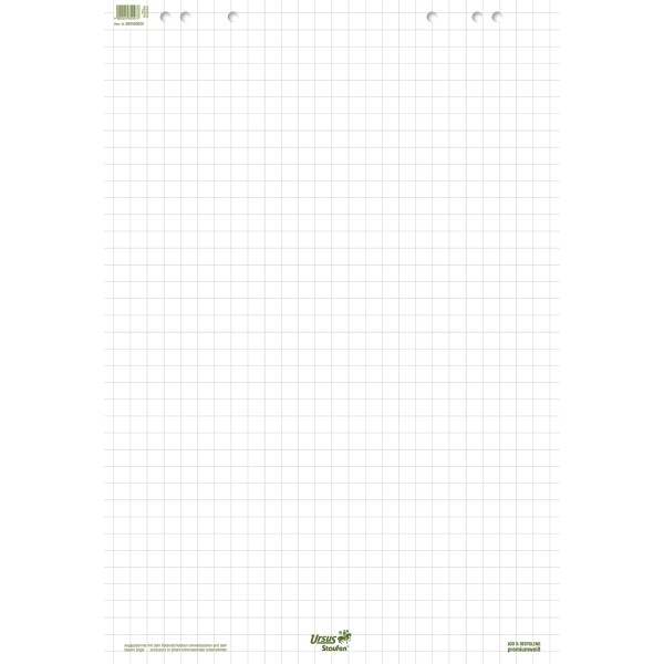 Ursus Staufen Flipchartblock Green 608580020 68x99cm 20Bl. kariert