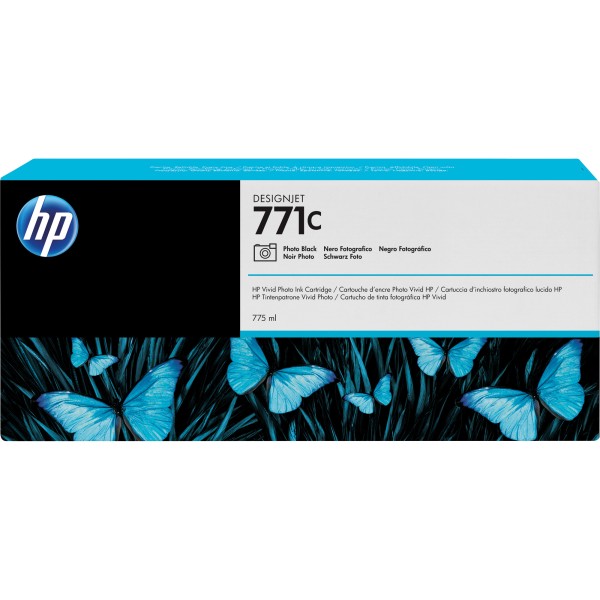 HP Tintenpatrone B6Y13A 771C 775ml schwarz