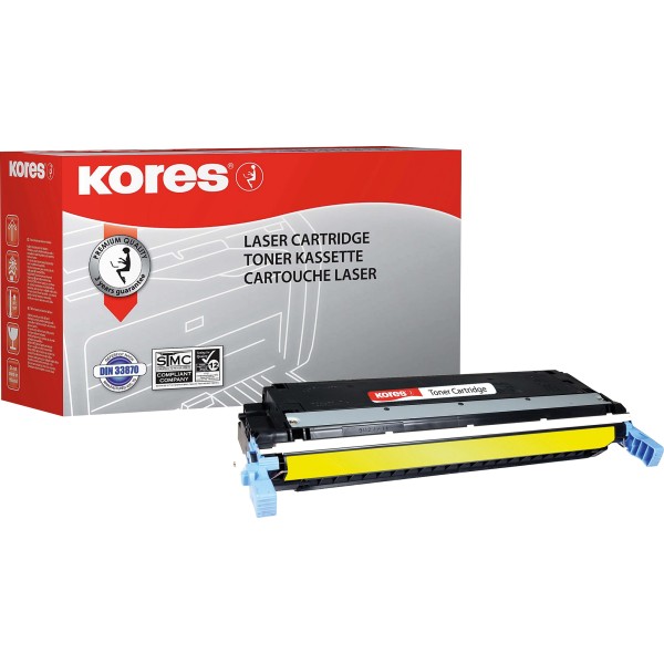 Kores Toner G1129RBGE wie HP C9732A 12.000Seiten gelb