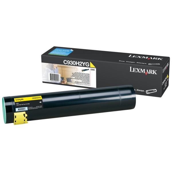 Lexmark Toner C930H2YG für C930 24.000S. gelb