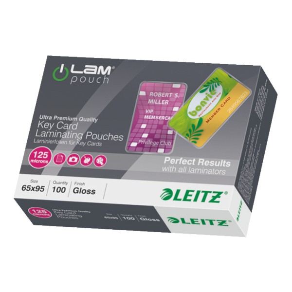 Leitz iLAM Laminierfolien 65x95mm 125mic