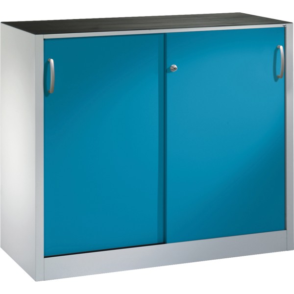 C+P Werkzeugschrank 204609S10063 Schiebetür 1000x1200x400mm lgr/lbl