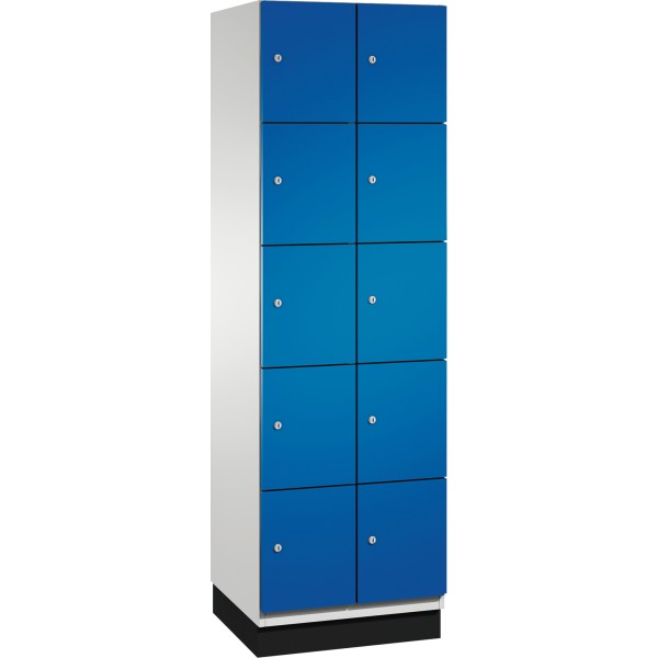 C+P Fächerschrank 4510420S10012 Sockel 10Fächer B600mm lgr/ebl