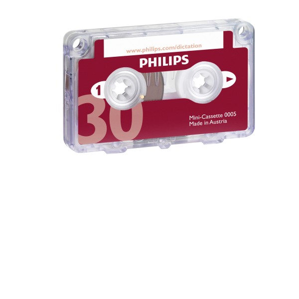 Philips Diktierkassette LFH0005/60 max. 2x15min.