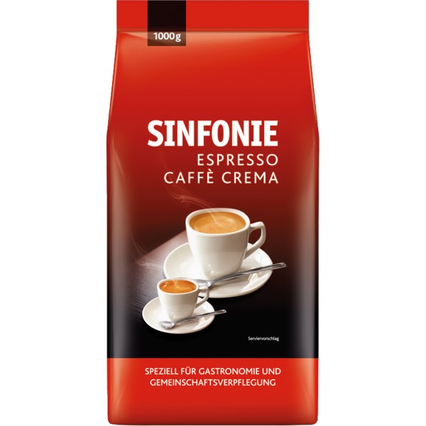 JDE Professional Kaffee Sinfonie Crema Espresso 4019141 g.Bohne 1kg