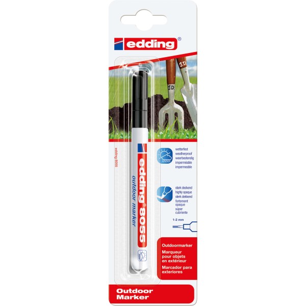 edding Outdoormarker 8055 4-8055-1-1001 1-2mm sw