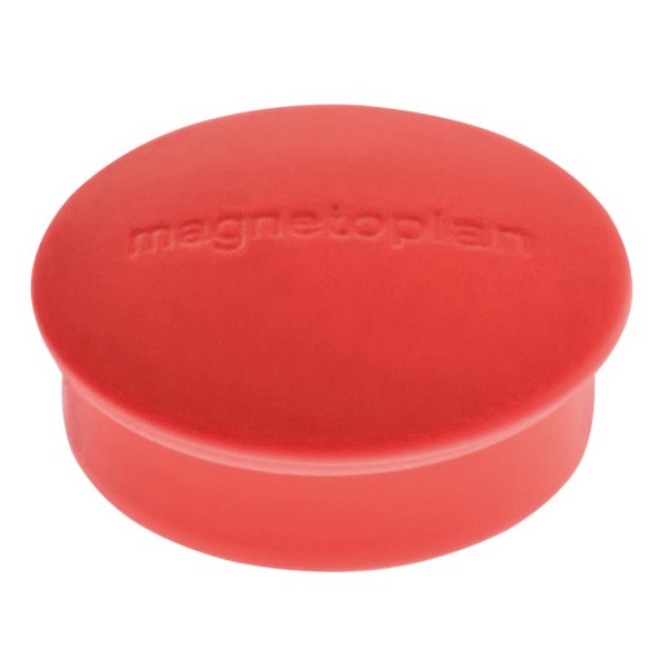 magnetoplan Magnet Discofix Mini 1664606 20mm rot 10 St./Pack.