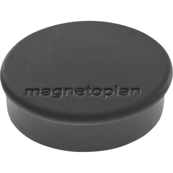 magnetoplan Magnet Discofix Mini 1664612 20mm schwarz 10 St./Pack.