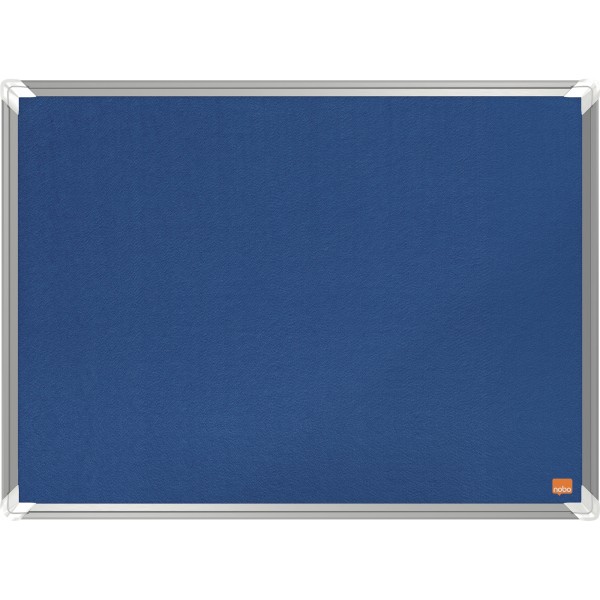 Nobo Notiztafel Premium Plus 1915187 45x60cm Filz blau