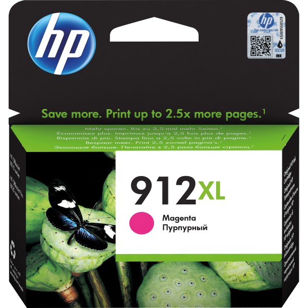 HP Tintenpatrone 3YL82AE 912XL 825Seiten magenta