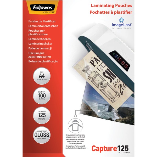 Fellowes Laminierfolie ImageLast 5307407 DIN A4 tr 100 St./Pack.