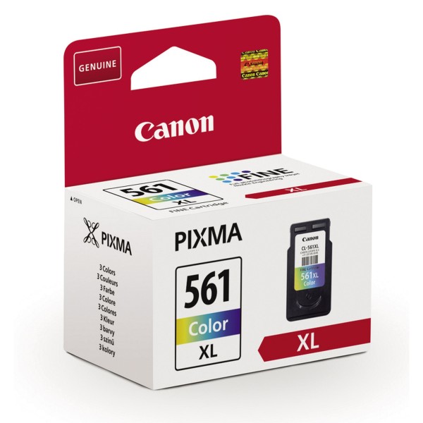 Canon Tintenpatrone 3730C001 CL-561XL 12,2ml cyan/magenta/gelb