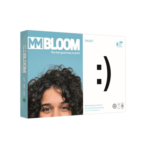 MM BLOOM Kopierpapier Smart 9947A80S A4 80g ws 500Bl