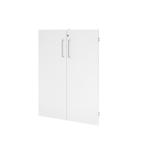 Hammerbacher Tür FlexWall 80cm 3OH weiß 2St.
