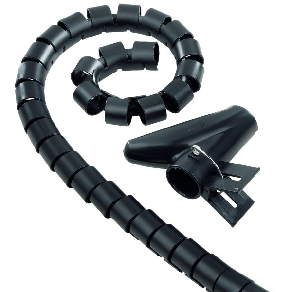 Hama Spiralschlauch 00220994 2,5m schwarz